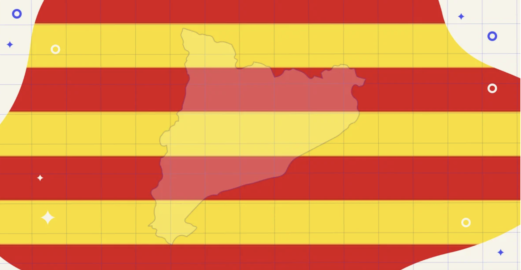 Flag of catalonia