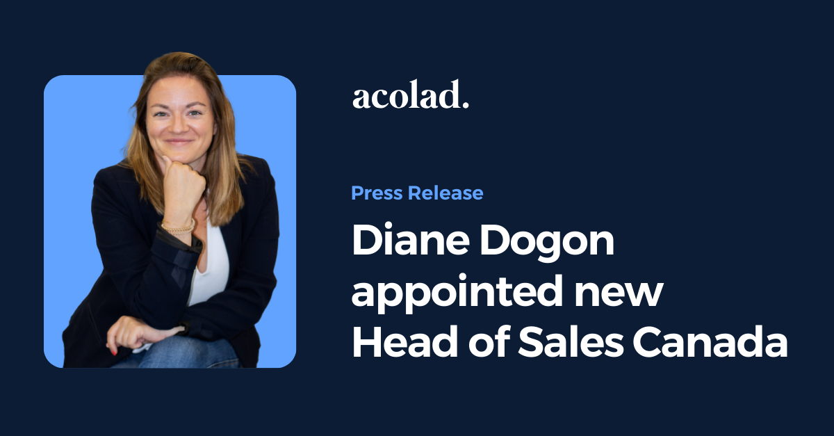 Diane Dogon_Head of Sales_Acolad Canada