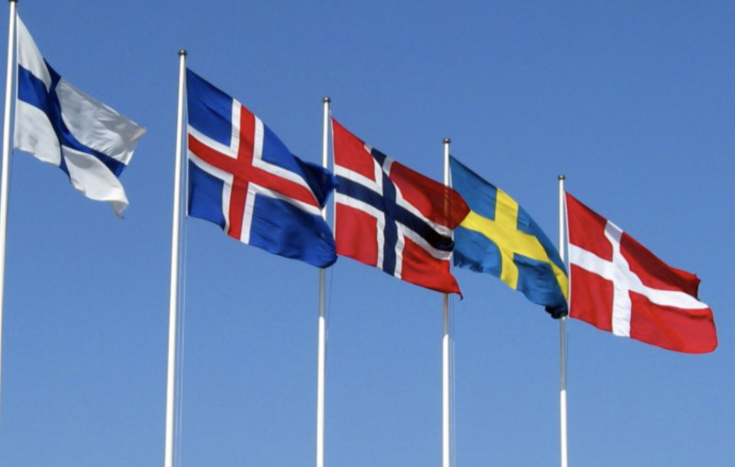 flags of scandinavian countries